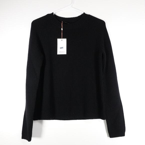 NWT Quince Mongolian Cashmere Fisherman Crewneck Sweater Womens XS Pullover 3347 - Picture 3 of 9